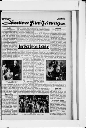 Berliner Volkszeitung on Aug 24, 1927
