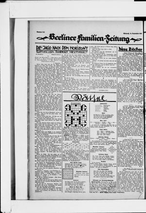 Berliner Volkszeitung on Sep 14, 1927