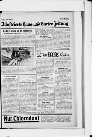 Berliner Volkszeitung vom 16.09.1927