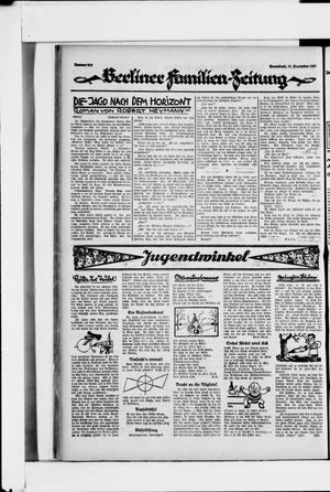 Berliner Volkszeitung vom 17.09.1927