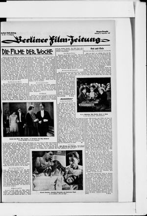 Berliner Volkszeitung vom 21.09.1927
