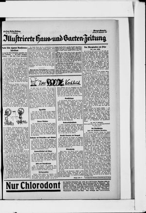 Berliner Volkszeitung vom 23.09.1927