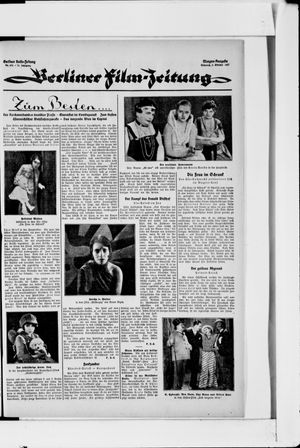 Berliner Volkszeitung on Oct 5, 1927