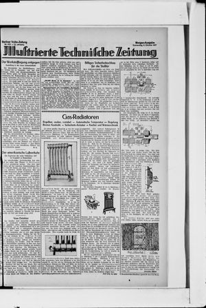 Berliner Volkszeitung vom 06.10.1927