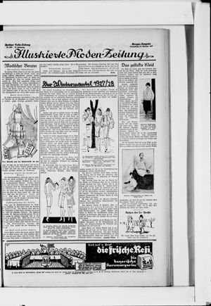Berliner Volkszeitung vom 22.10.1927