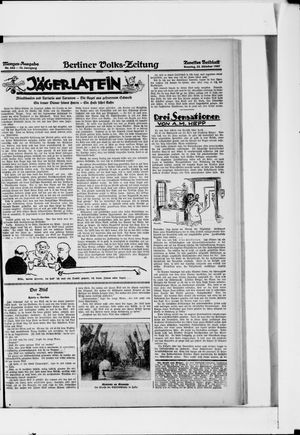 Berliner Volkszeitung vom 23.10.1927