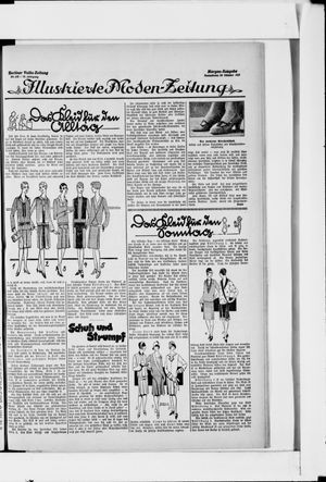 Berliner Volkszeitung vom 29.10.1927
