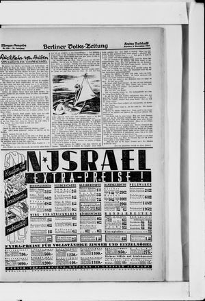 Berliner Volkszeitung vom 06.11.1927