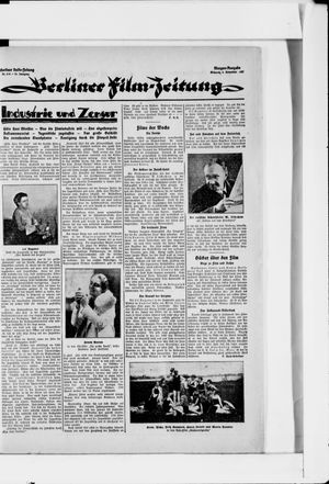 Berliner Volkszeitung vom 09.11.1927