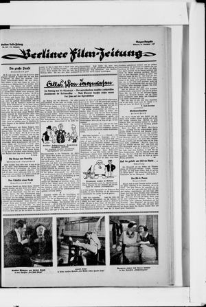Berliner Volkszeitung vom 16.11.1927