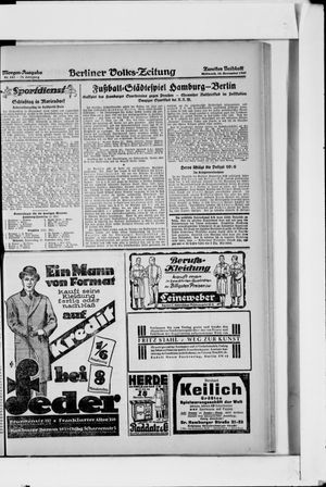 Berliner Volkszeitung vom 16.11.1927