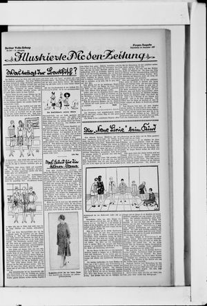 Berliner Volkszeitung vom 19.11.1927