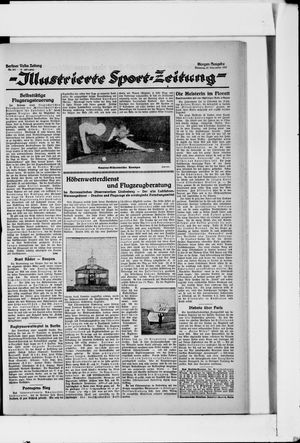 Berliner Volkszeitung vom 22.11.1927