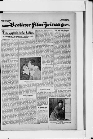 Berliner Volkszeitung vom 23.11.1927