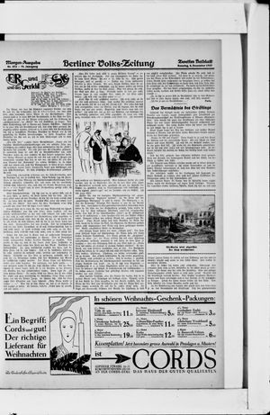 Berliner Volkszeitung vom 04.12.1927