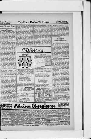 Berliner Volkszeitung vom 04.12.1927