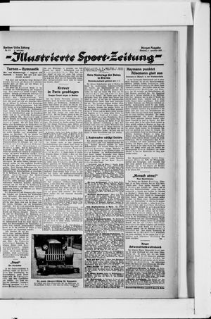 Berliner Volkszeitung vom 06.12.1927