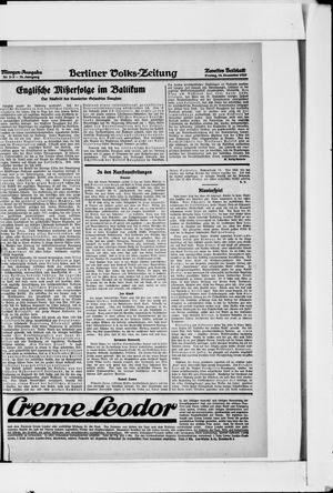 Berliner Volkszeitung vom 16.12.1927