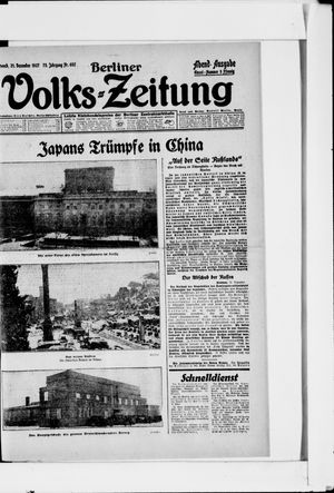 Berliner Volkszeitung vom 21.12.1927