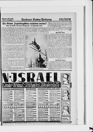 Berliner Volkszeitung on Feb 12, 1928