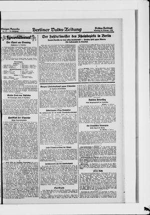 Berliner Volkszeitung on Feb 12, 1928