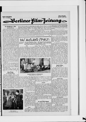 Berliner Volkszeitung vom 15.02.1928