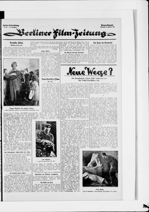 Berliner Volkszeitung vom 22.02.1928
