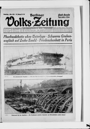 Berliner Volkszeitung vom 01.03.1928