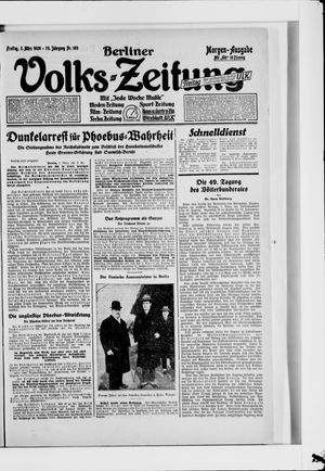 Berliner Volkszeitung vom 02.03.1928