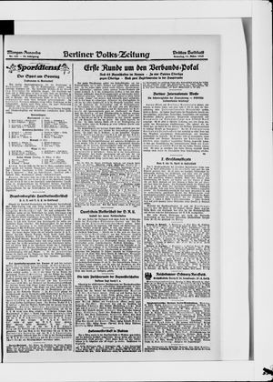 Berliner Volkszeitung on Mar 11, 1928