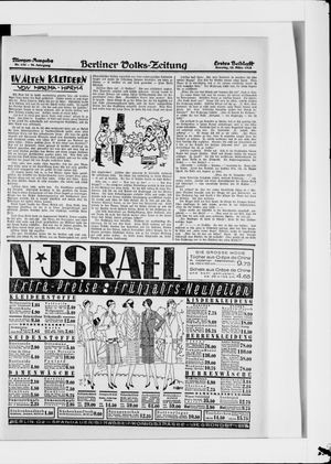 Berliner Volkszeitung vom 18.03.1928