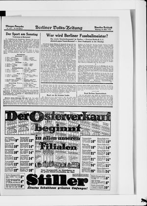 Berliner Volkszeitung vom 18.03.1928