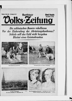 Berliner Volkszeitung vom 20.03.1928