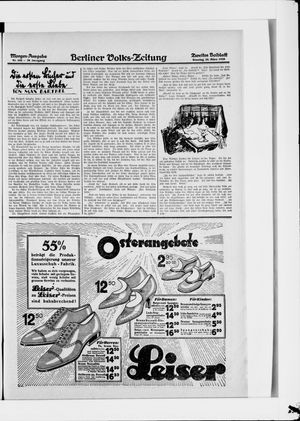 Berliner Volkszeitung on Mar 25, 1928