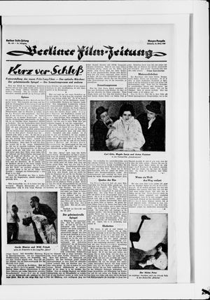 Berliner Volkszeitung vom 28.03.1928