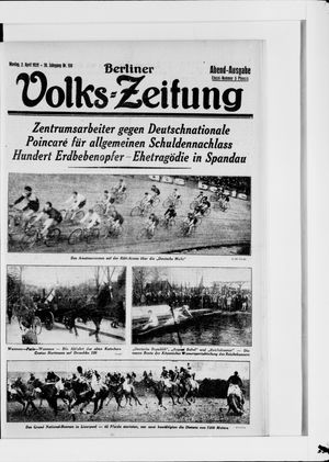 Berliner Volkszeitung vom 02.04.1928