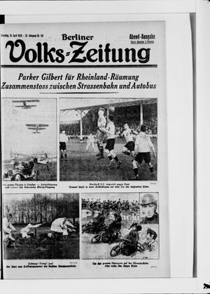 Berliner Volkszeitung vom 10.04.1928