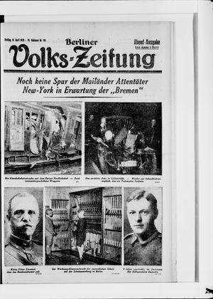 Berliner Volkszeitung on Apr 13, 1928