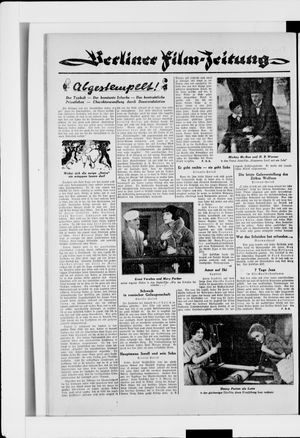 Berliner Volkszeitung vom 18.04.1928