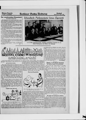Berliner Volkszeitung vom 18.04.1928