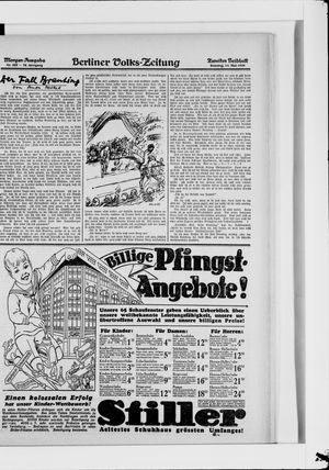 Berliner Volkszeitung vom 13.05.1928