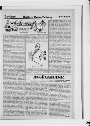 Berliner Volkszeitung vom 17.05.1928