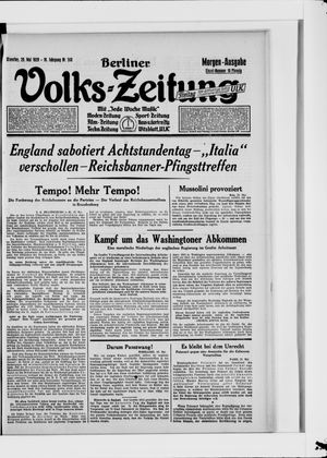 Berliner Volkszeitung vom 29.05.1928