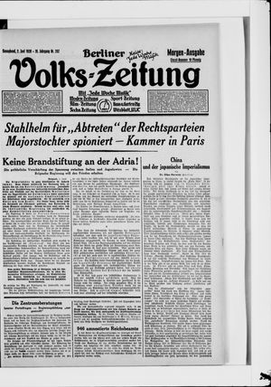 Berliner Volkszeitung vom 02.06.1928