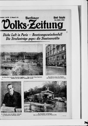 Berliner Volkszeitung vom 07.06.1928