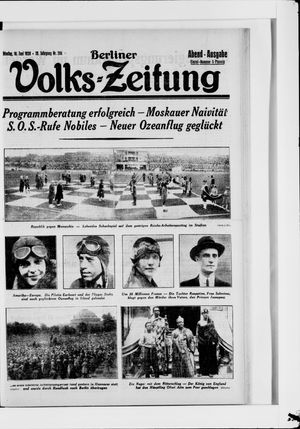 Berliner Volkszeitung vom 18.06.1928