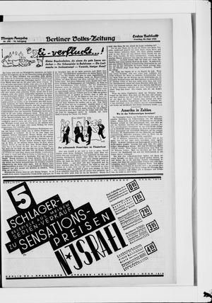 Berliner Volkszeitung vom 24.06.1928