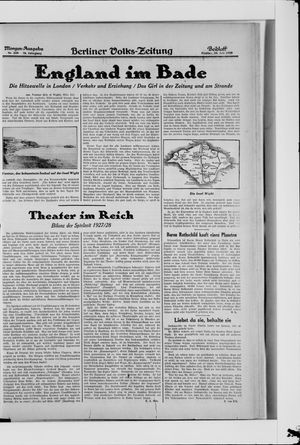 Berliner Volkszeitung vom 20.07.1928
