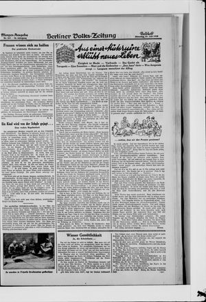 Berliner Volkszeitung vom 31.07.1928