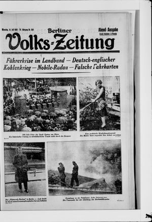 Berliner Volkszeitung vom 31.07.1928